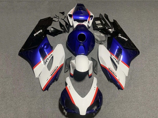 Compra Carenados Moto Honda CBR1000RR 2004-2005 - Blanco Azul Rojo Castrol