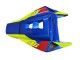 Compra Carenados Moto Honda CBR1000RR 2006-2007 - Azul Fluorescent Verde Negro Brillante Tiburón 46