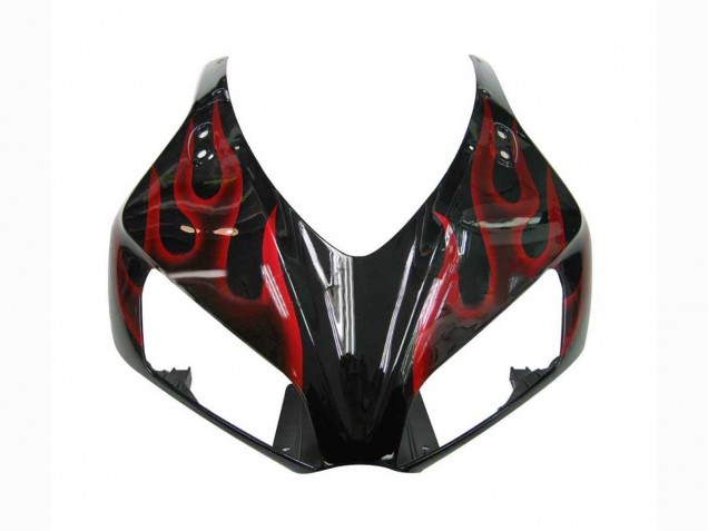Compra Carenado Moto Honda CBR1000RR 2006-2007 - Negro Brillante Rojo Llama