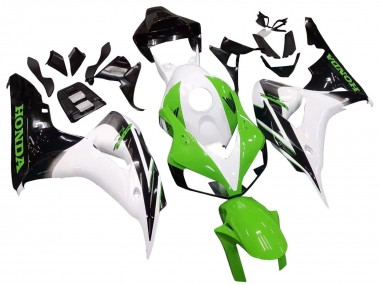 Compra Carenado Moto Honda CBR1000RR 2006-2007 - Blanco Verde Negro Brillante