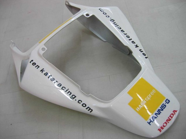 Compra Carenados Moto Honda CBR1000RR 2006-2007 - Blanco Verde Negro Brillante Hannspree 52
