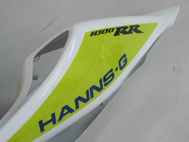 Compra Carenados Moto Honda CBR1000RR 2006-2007 - Blanco Verde Negro Brillante Hannspree 52