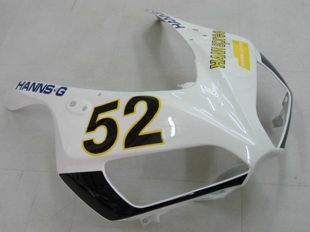 Compra Carenados Moto Honda CBR1000RR 2006-2007 - Blanco Verde Negro Brillante Hannspree 52