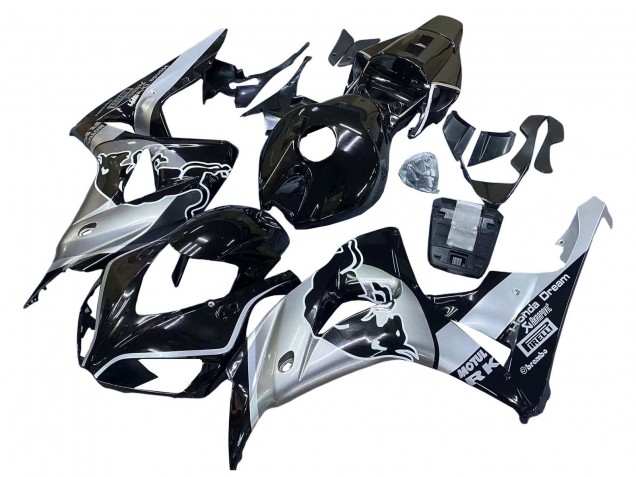 Compra Carenados Moto Honda CBR1000RR 2006-2007 - Plata Negro Brillante Rojo Bull