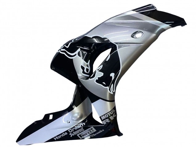 Compra Carenados Moto Honda CBR1000RR 2006-2007 - Plata Negro Brillante Rojo Bull