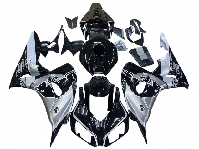 Compra Carenados Moto Honda CBR1000RR 2006-2007 - Plata Negro Brillante Rojo Bull