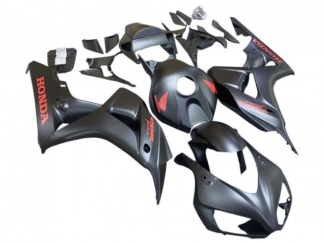 Compra Carenados Moto Honda CBR1000RR 2006-2007 - Negro Mate Rojo Calcomanías