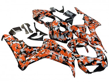 Compra Carenados Moto Honda CBR1000RR 2006-2007 - Negro Naranja Plata Camouflage
