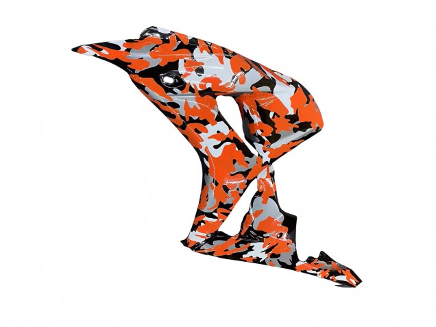 Compra Carenados Moto Honda CBR1000RR 2006-2007 - Negro Naranja Plata Camouflage