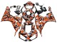 Compra Carenados Moto Honda CBR1000RR 2006-2007 - Negro Naranja Plata Camouflage