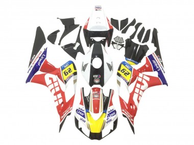 Compra Carenados Moto Honda CBR1000RR 2006-2007 - Blanco Rojo Amarillo Azul Negro Givi Elf UniBat 29