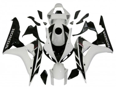 Compra Kits Carenado Moto Honda CBR1000RR 2006-2007 - Blanco Negro Brillante