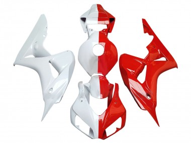 Compra Carenados Moto Honda CBR1000RR 2006-2007 - Blanco Rojo Dividir
