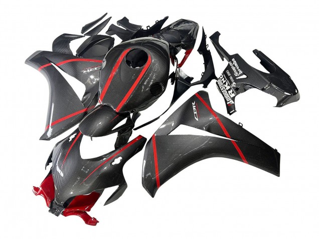 Compra Carenados Moto Honda CBR1000RR 2008-2011 - Negro FibraCarbono Rojo