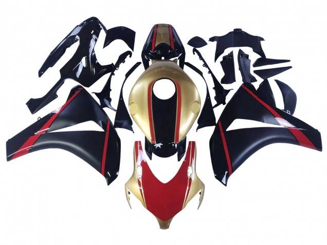 Compra Carenados Moto Honda CBR1000RR 2008-2011 - Oro Rojo Negro Brillante