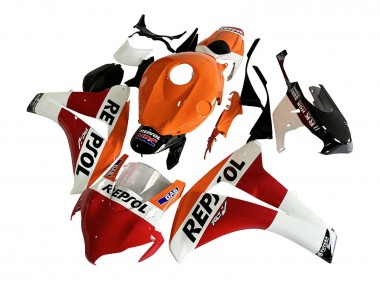 Compra Carenado Moto Honda CBR1000RR 2008-2011 - Naranja Blanco Rojo Negro Brillante Repsol HRC