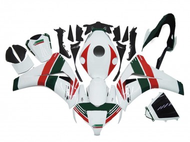 Compra Carenados Moto Honda CBR1000RR 2008-2011 - Blanco Rojo Verde Oscuro