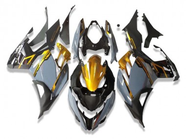 Compra Carenados Moto Kawasaki EX400 2018-2024 - Oro Nardo Gris Negro