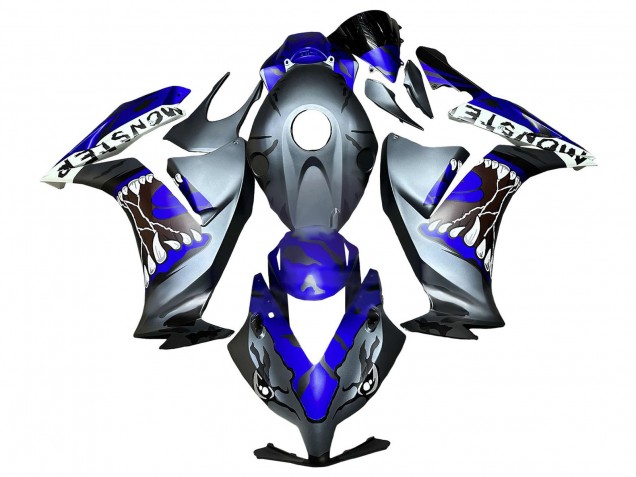 Compra Carenados Moto Honda CBR1000RR 2012-2016 - Azul Gris Negro Mate Tiburón