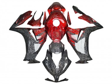 Compra Carenados Moto Honda CBR1000RR 2012-2016 - Rojo Negro Falsificado FibraCarbono