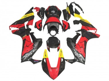 Compra Carenados Moto Honda CBR1000RR 2017-2023 - Rojo Amarillo Negro FibraCarbono