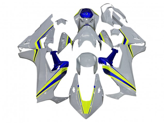 Compra Carenados Moto Honda CBR1000RR 2017-2023 - Blanco Amarillo Azul