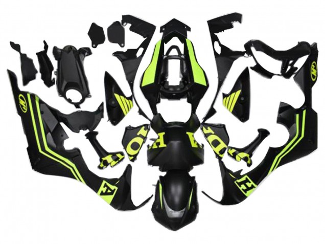 Compra Carenados Moto Honda CBR1000RR 2017-2023 - Negro Mate Amarillo