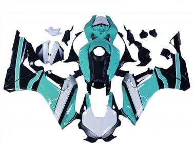 Compra Carenados Moto Honda CBR1000RR 2017-2023 - Blanco Azul Claro Negro Brillante