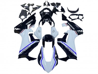 Compra Kits Carenado Moto Honda CBR1000RR 2017-2023 - Blanco Azul Negro Brillante
