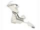 Compra Carenados Moto Honda CBR1000RR 2017-2023 - Blanco Negro Raya Fireblade