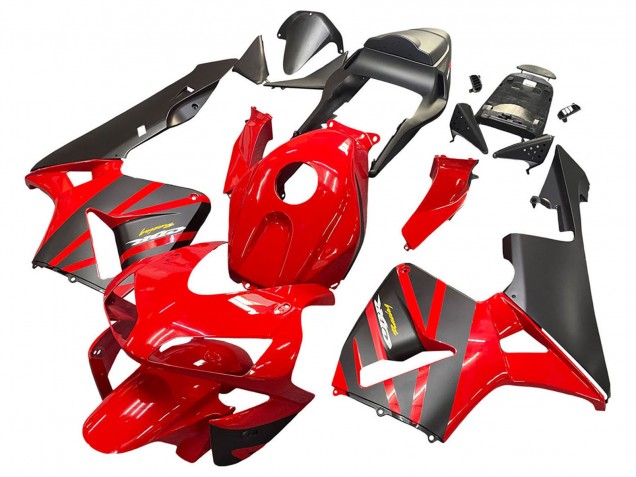 Compra Carenados Moto Honda CBR600RR 2003-2004 - Rojo Negro Mate Carrera