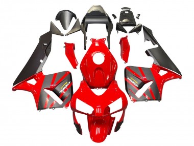 Compra Carenados Moto Honda CBR600RR 2003-2004 - Rojo Negro Mate Carrera