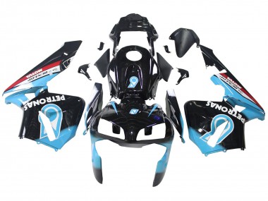 Compra Carenados Moto Honda CBR600RR 2003-2004 - Azul Claro Rojo Negro Brillante Dunlop