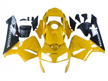 Compra Carenados Moto Honda CBR600RR 2003-2004 - Amarillo Negro Brillante
