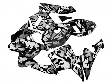 Compra Carenados Moto Honda CBR600RR 2005-2006 - Negro Blanco Gris Camouflage
