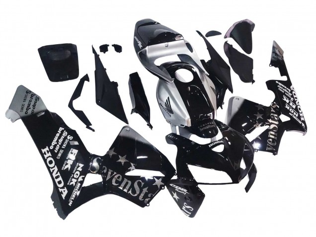 Compra Carenados Moto Honda CBR600RR 2005-2006 - Negro Plata SevenStars