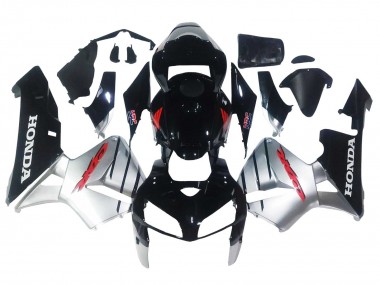 Compra Carenados Moto Honda CBR600RR 2005-2006 - Plata Negro