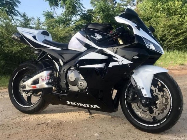 Compra Carenados Moto Honda CBR600RR 2005-2006 - Negro Blanco