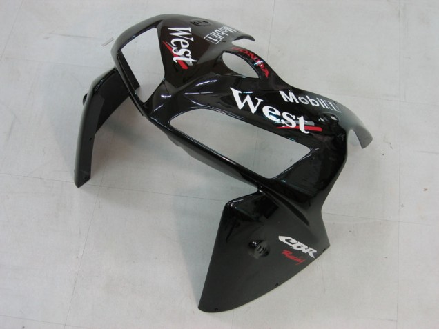 Compra Carenados Moto Honda CBR600RR 2005-2006 - Negro Brillante Blanco West