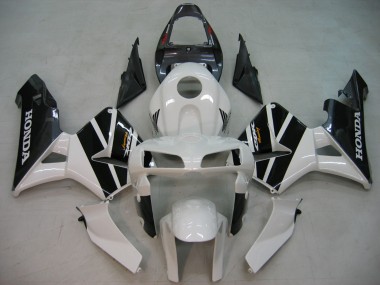 Compra Carenados Moto Honda CBR600RR 2005-2006 - Negro Blanco Carrera