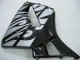 Compra Carenados Moto Honda CBR600RR 2005-2006 - Negro Brillante Gris Llama