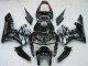 Compra Carenados Moto Honda CBR600RR 2005-2006 - Negro Brillante Gris Llama