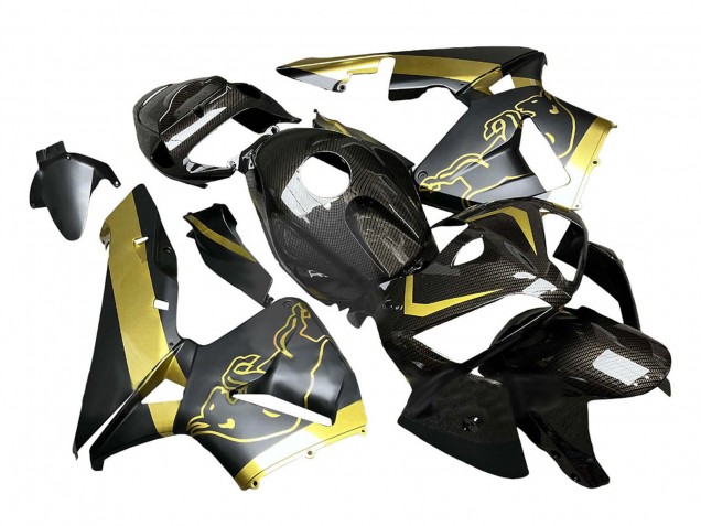 Compra Carenados Moto Honda CBR600RR 2005-2006 - Negro Oro FibraCarbono