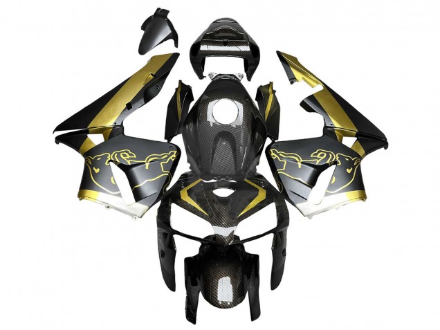 Compra Carenados Moto Honda CBR600RR 2005-2006 - Negro Oro FibraCarbono