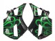 Compra Carenados Moto Honda CBR600RR 2005-2006 - Negro Brillante Verde Llama
