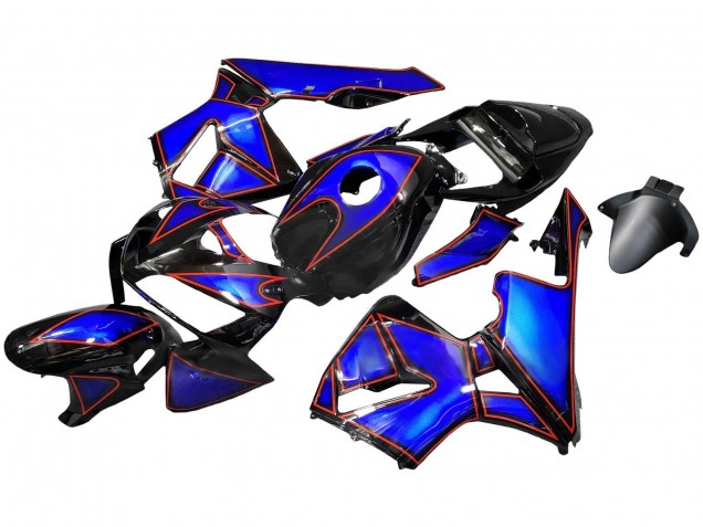 Compra Carenados Moto Honda CBR600RR 2005-2006 - Azul Negro Rojo Línea