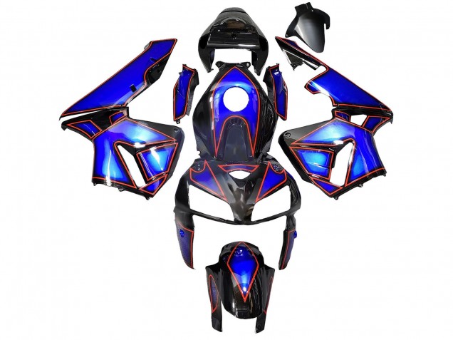 Compra Carenados Moto Honda CBR600RR 2005-2006 - Azul Negro Rojo Línea