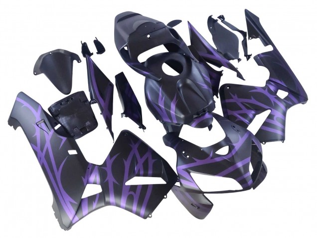 Compra Carenados Moto Honda CBR600RR 2005-2006 - Negro Mate Púrpura