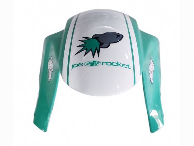 Compra Carenados Moto Honda CBR600RR 2005-2006 - Verde Claro Blanco Negro Brillante Joe Rocket