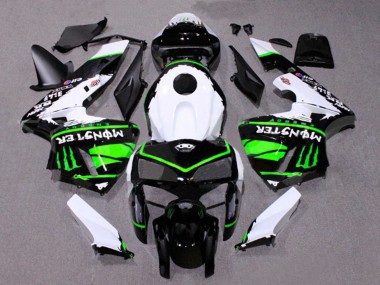Compra Carenados Moto Honda CBR600RR 2005-2006 - Blanco Negro Verde Monstruo